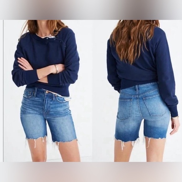 Madewell Pants - Madewell High-Rise Mid-Length Denim
Shorts Size 26